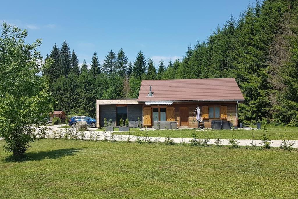Gite Jura Mina Chalet Au Milieu De La Nature Villa Ney ภายนอก รูปภาพ